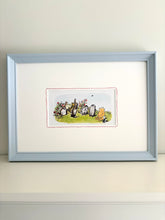 Load image into Gallery viewer, Framed Vintage Winnie the Pooh Print
