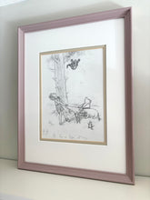 Load image into Gallery viewer, A3 Framed Vintage Winnie the Pooh Print