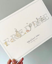 Load image into Gallery viewer, Hand-Painted Children’s Name Illustration