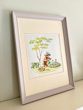 Load image into Gallery viewer, Framed Vintage Paddington Bear Illustration