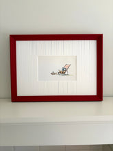 Load image into Gallery viewer, Framed Vintage Paddington Bear Illustration