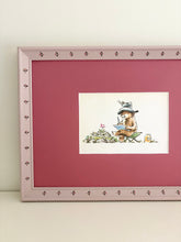 Load image into Gallery viewer, Framed Vintage Paddington Bear Illustration