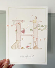 Load image into Gallery viewer, Children’s Letter Illustration