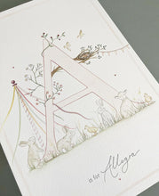 Load image into Gallery viewer, Children’s Letter Illustration