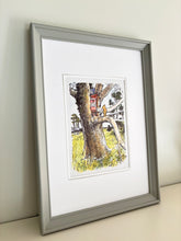 Load image into Gallery viewer, Framed Vintage Winnie the Pooh Print