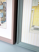 Load image into Gallery viewer, Framed Vintage Paddington Bear Illustration