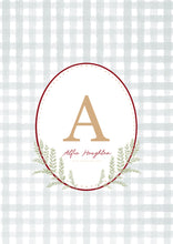Load image into Gallery viewer, Blue Gingham Print