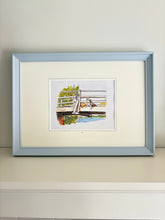Load image into Gallery viewer, Framed Vintage Winnie the Pooh Print