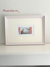 Load image into Gallery viewer, Framed Vintage Winnie the Pooh Print