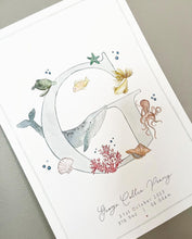 Load image into Gallery viewer, Children’s Letter Illustration