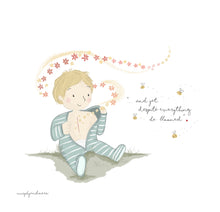 Load image into Gallery viewer, 'Then He Bloomed' CHD Heart Print