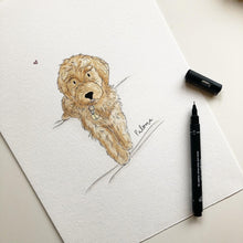 Load image into Gallery viewer, Pet Portrait