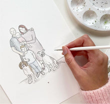 Load image into Gallery viewer, Family Group Portrait