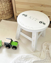 Load image into Gallery viewer, ‘Harvest' Hand Painted Stool