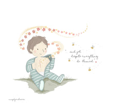 Load image into Gallery viewer, 'Then He Bloomed' CHD Heart Print