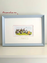 Load image into Gallery viewer, Framed Vintage Winnie the Pooh Print
