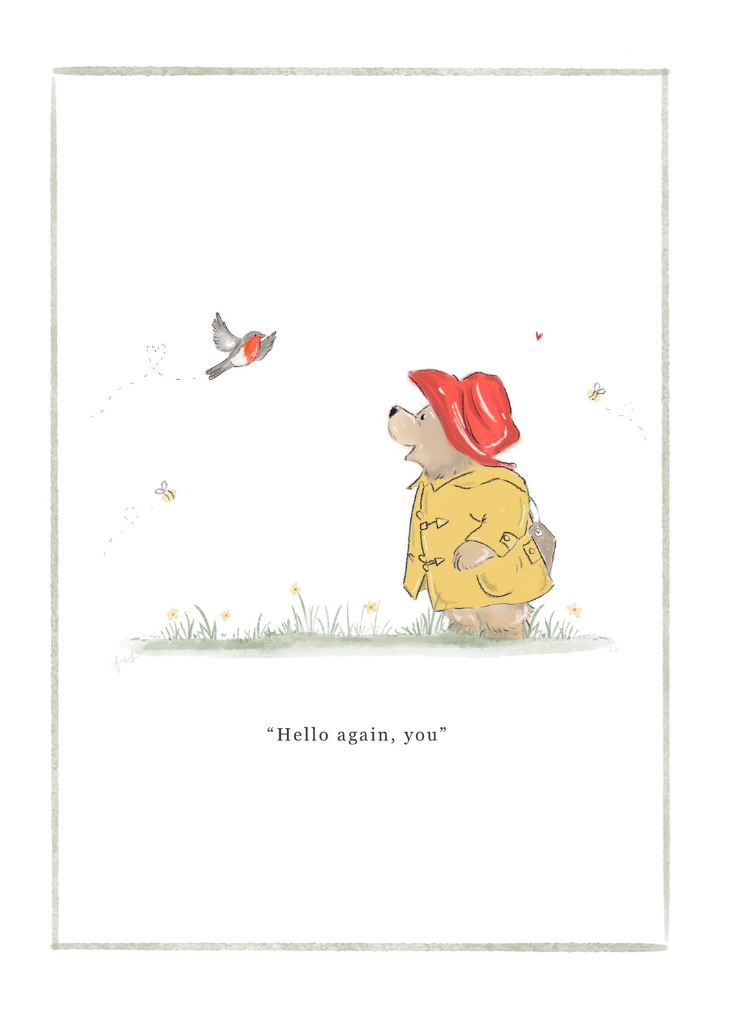 Robin & Paddington (Spring)