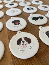 Load image into Gallery viewer, Hand Illustrated Pet Baubles
