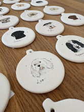 Load image into Gallery viewer, Hand Illustrated Pet Baubles
