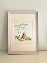 Load image into Gallery viewer, Framed Vintage Paddington Bear Illustration
