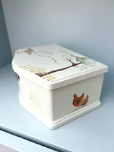 Load image into Gallery viewer, Hand-painted Personalised Keepsake Jewellery Box
