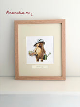 Load image into Gallery viewer, Framed Paddington Bear Illustration
