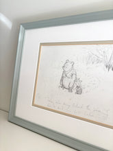 Load image into Gallery viewer, A3 Framed Vintage Winnie the Pooh Print
