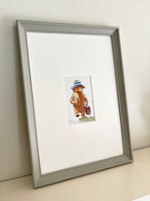 Load image into Gallery viewer, Framed Vintage Paddington Bear Illustration
