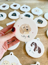 Load image into Gallery viewer, Hand Illustrated Pet Baubles
