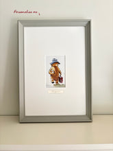 Load image into Gallery viewer, Framed Vintage Paddington Bear Illustration
