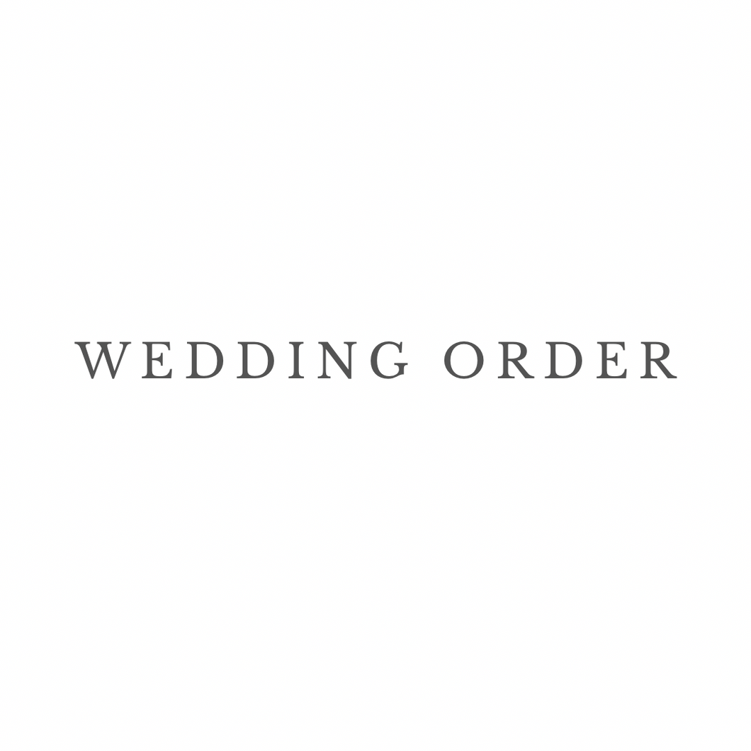 Wedding Order - Holly & Harry